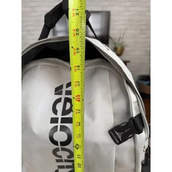 Velocity Gray Black Large Capacity Backpack Bookbag for Student - Picture 4 of 5